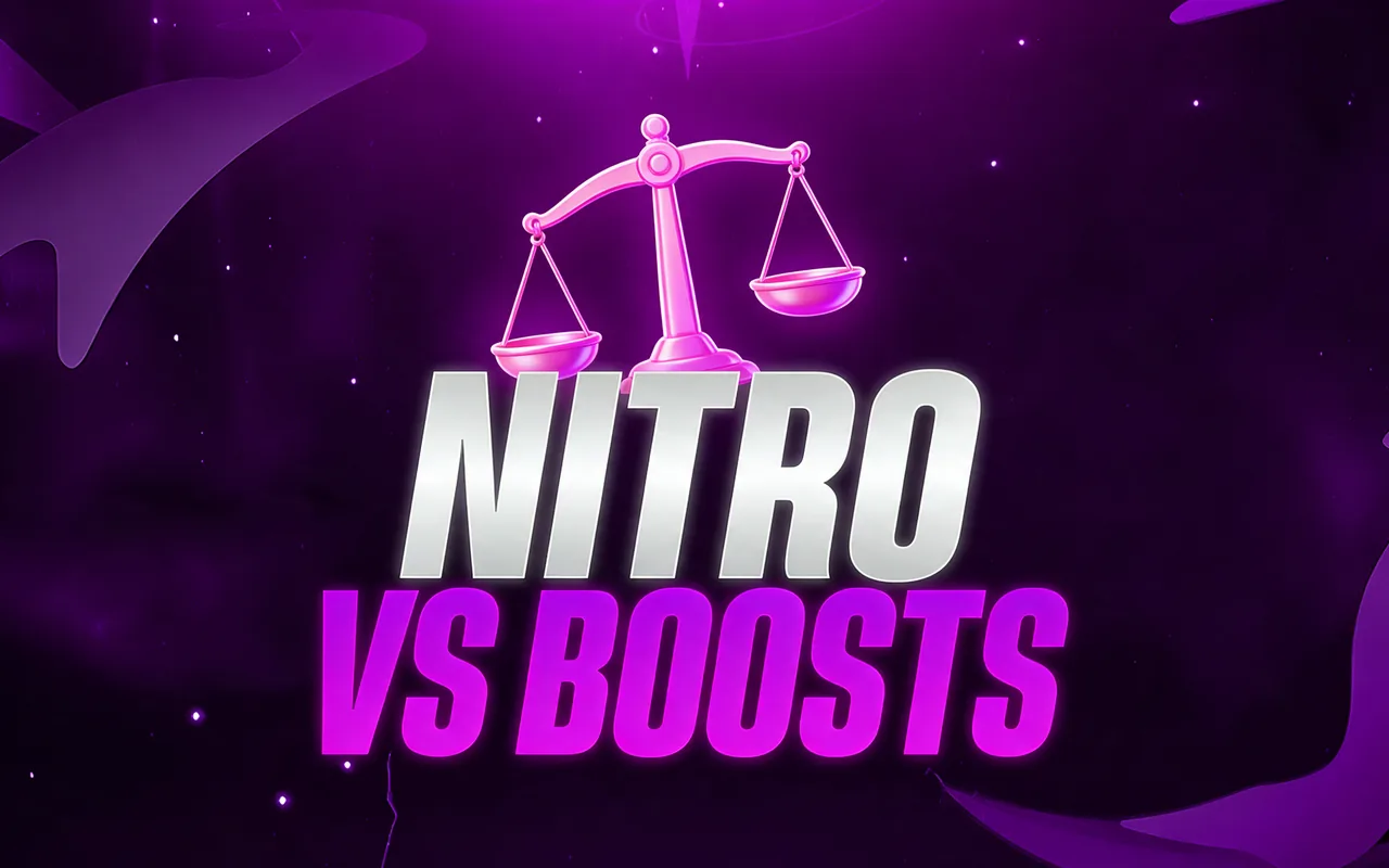 Discord Nitro compared with buying server boosts